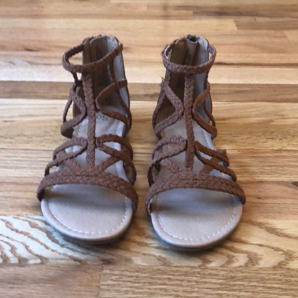 Braided sandals